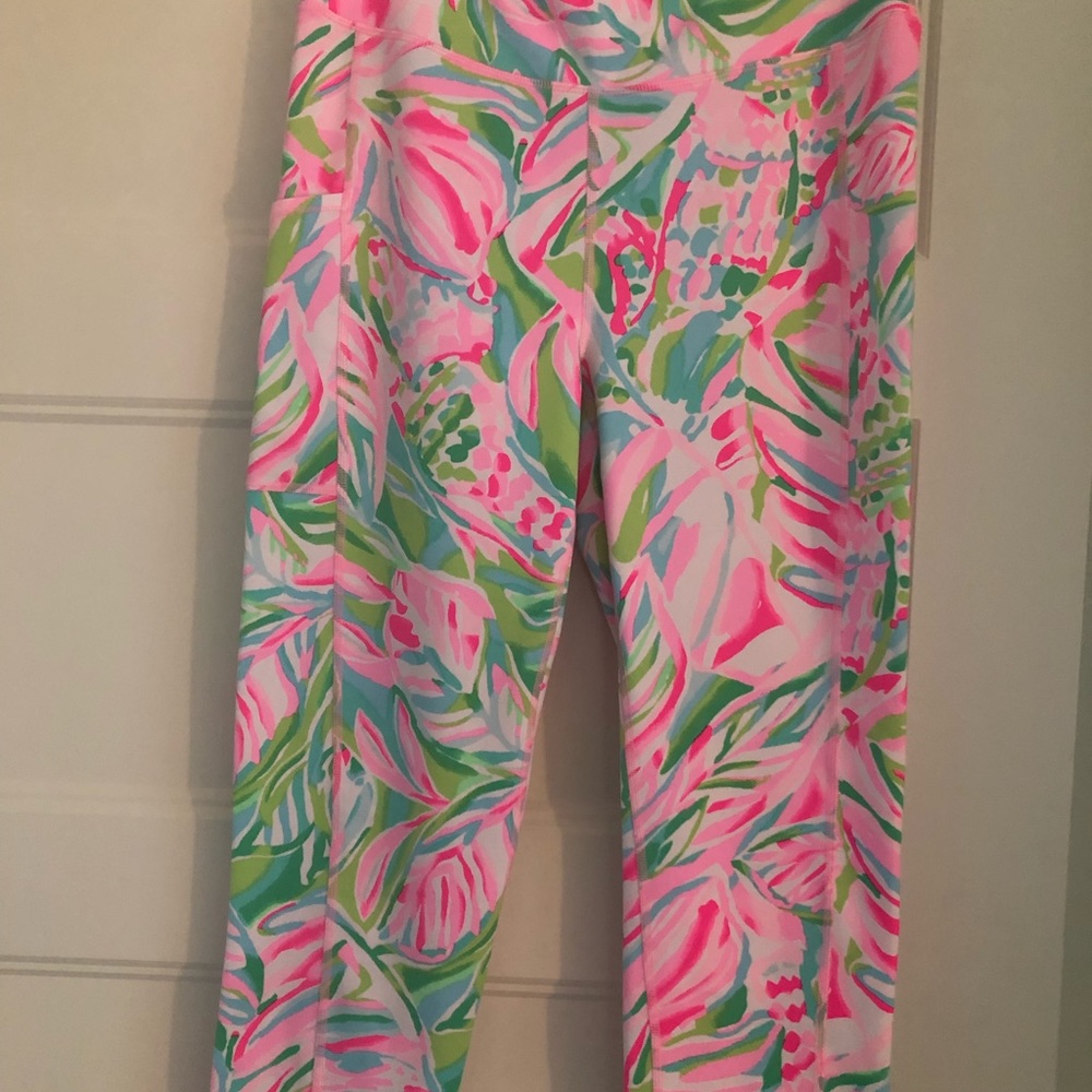 Lilly Pulitzer cropped Luxletics leggings large